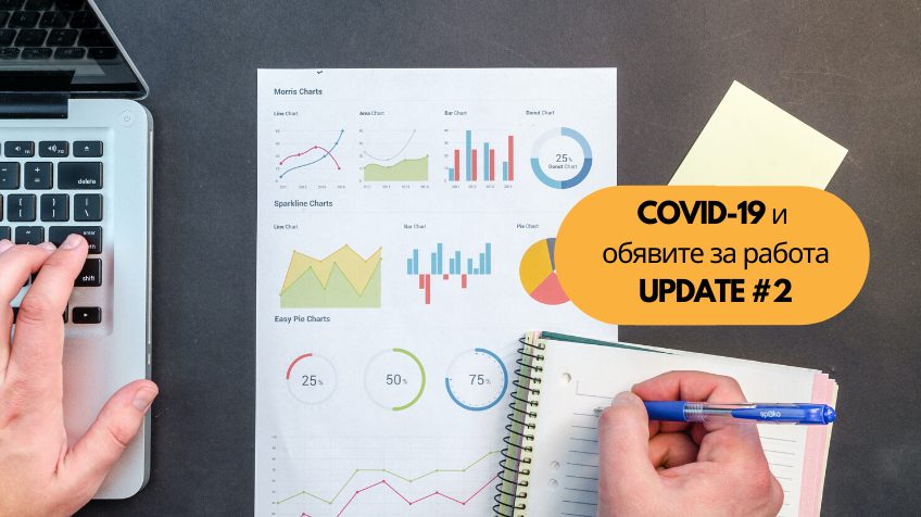 Ръст на обявите за работа през месец май 2020 г.