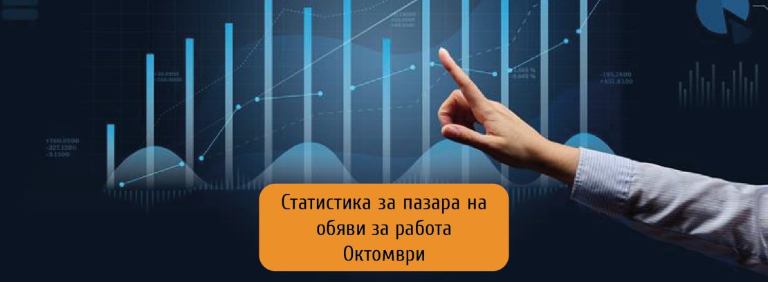Продължава тенденцията на спад на обявите за работа на годишна база